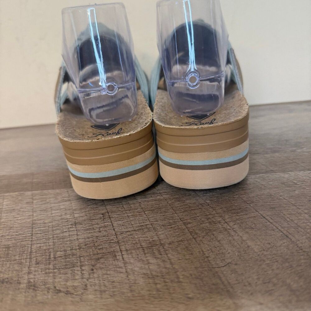 Reef Knotty Vista Hi Elm Slides Shoes Sandal Women Size 9 - Picture 8 of 8